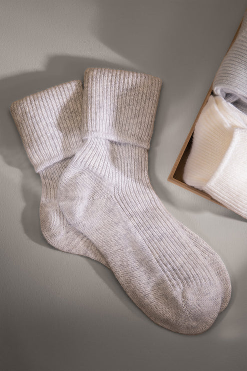Women's 'Sweet Dreams' Cashmere Bed Socks Gift Set
