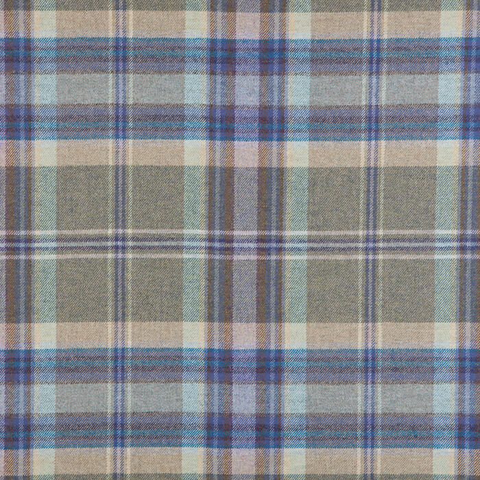 Johnstons of Elgin Strath Carron Lambswool Fabric in Storm 550658889