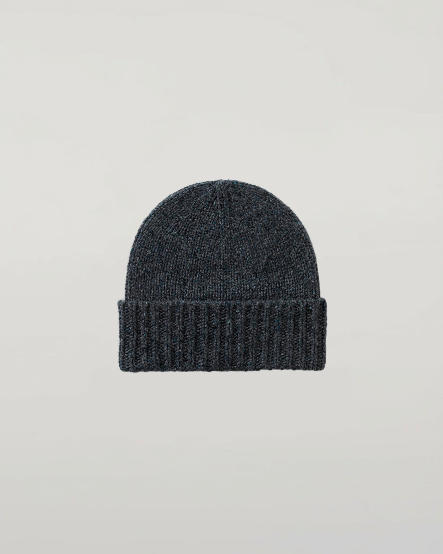 Johnstons of Elgin AW25 Knitted Accessories Storm Donegal Cashmere Beanie HAC03525006336ONE