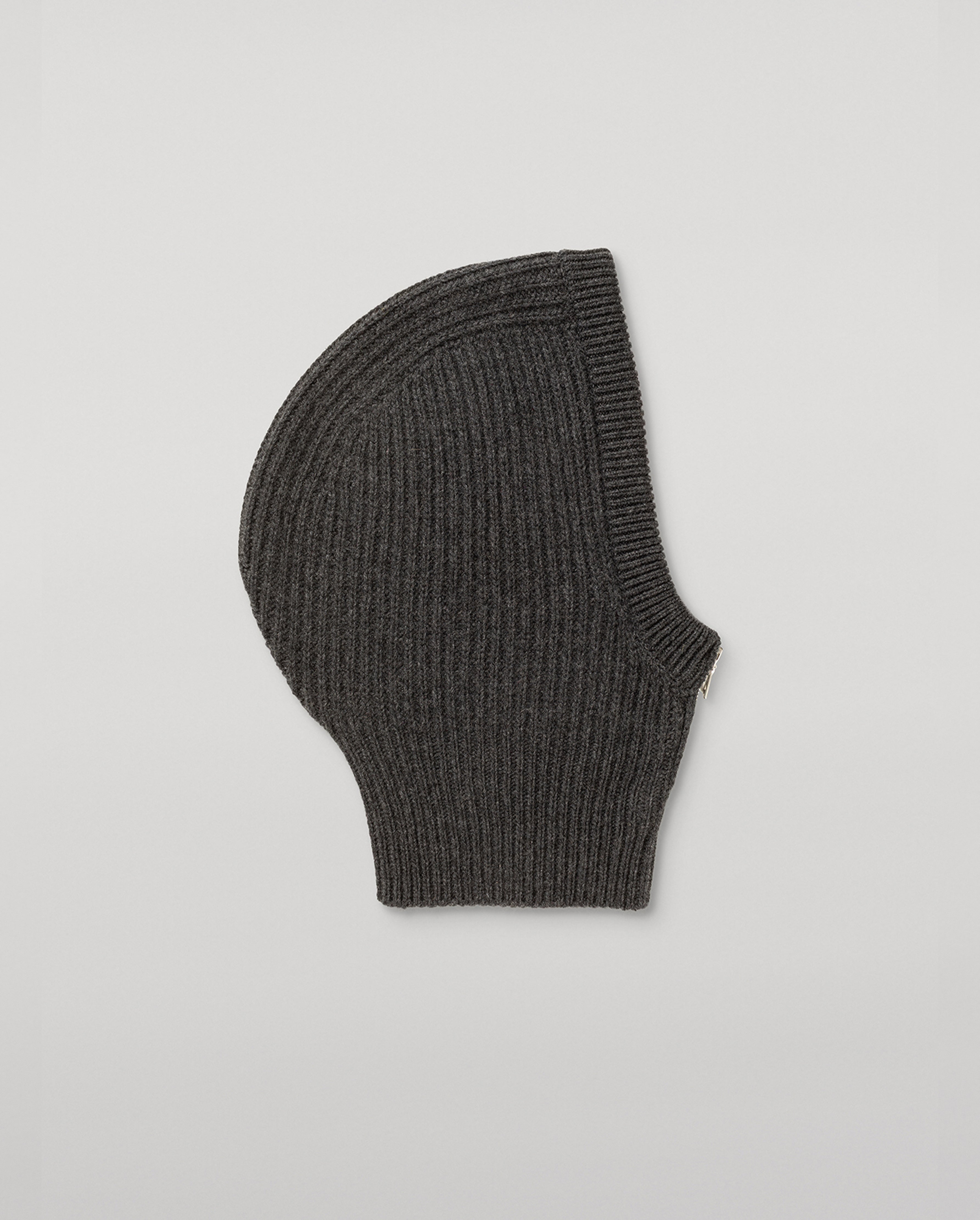 Nevis Charcoal Cashmere Hood | Scottish Luxury Cashmere & Wool