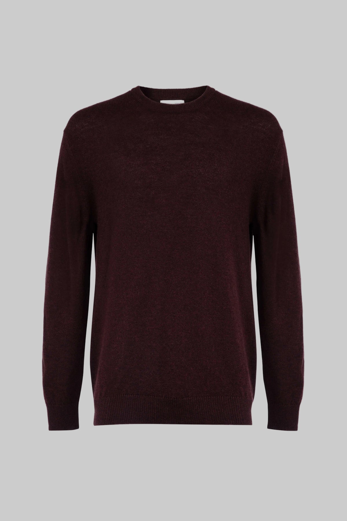 Johnstons of Elgin SS24 Unisex Knitwear Malt Brown Unisex Classic Cashmere Round Neck KAA04924HB7084