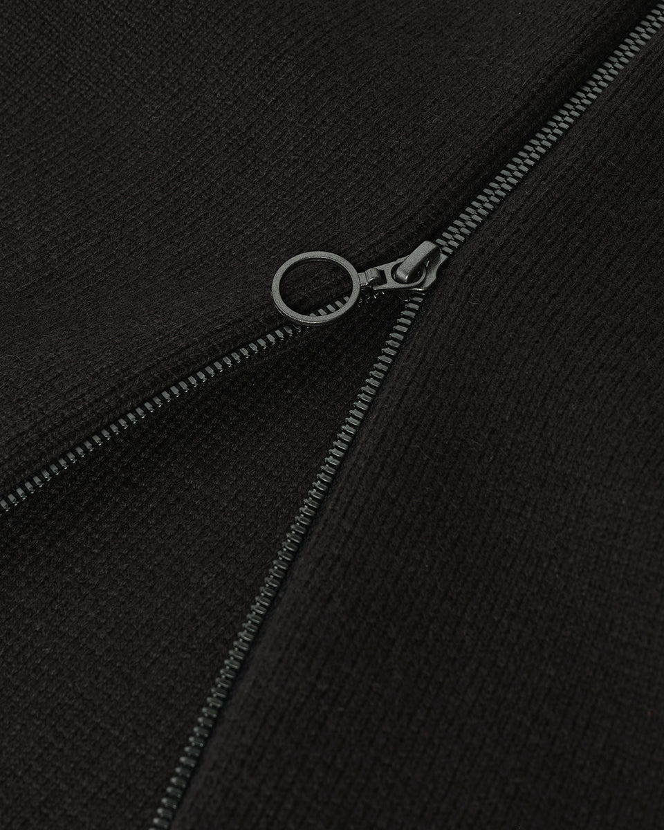 Johnstons of Elgin AW25 Women's Knitwear Iron A-Line Milano Grey Cashmere Skirt Back View KAA05600SC7330