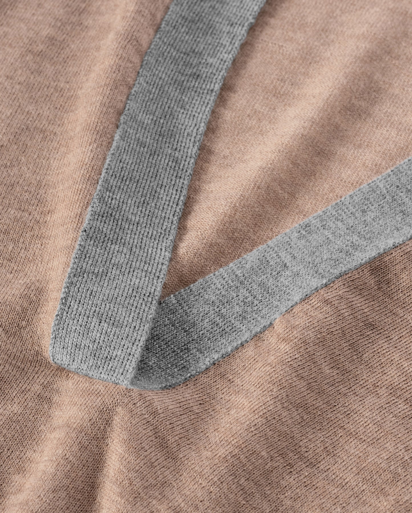 JOHNSTONS OF ELGIN WOMENS DEE SHIRT BROWN & GREY 100% SUPERFINE CASHMERE KAI05713Q25964