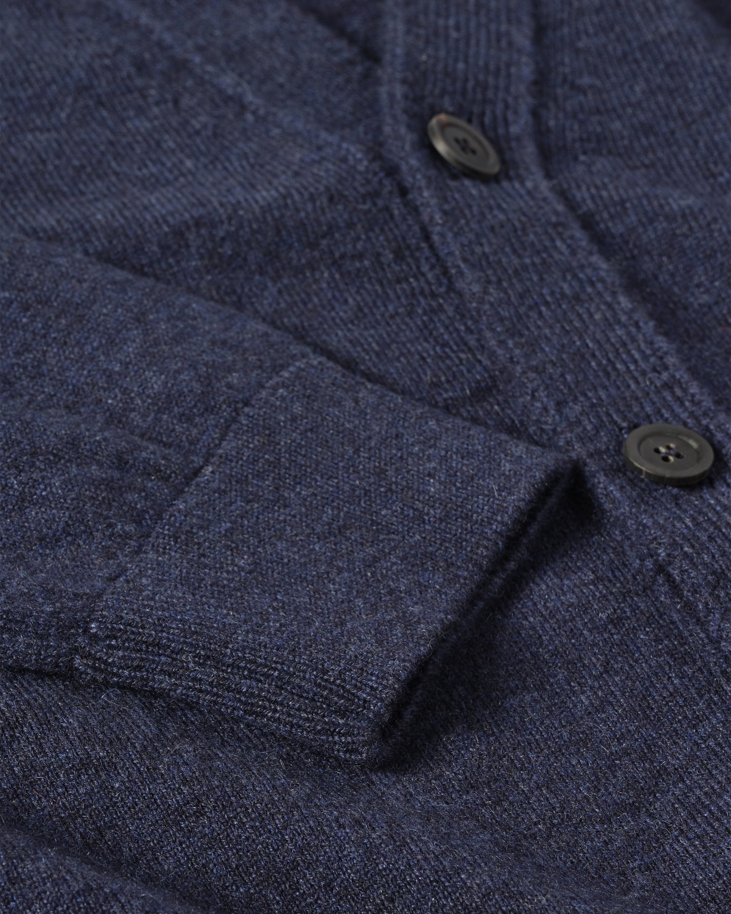 JOHNSTONS OF ELGIN MENS RORY VEE NECK CLASSIC CARDIGAN NAVY 100% CASHMERE KAP05576HD7350