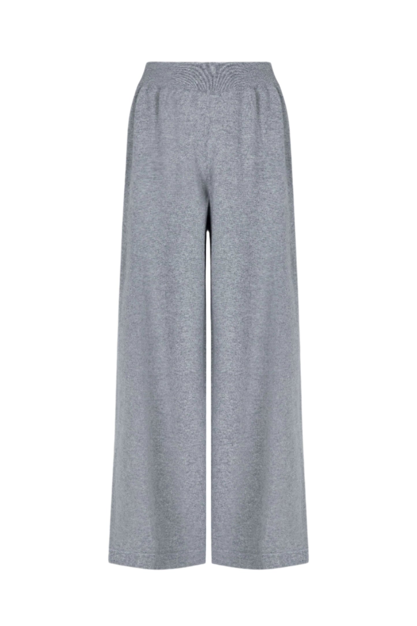 Low Rise Light Grey Cashmere Slouch Pants