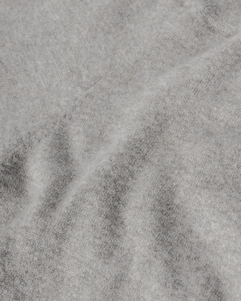 Johnstons of Elgin AW24 Women's Knitwear Light Grey Slouchy Cashmere Trousers KBP00957HA0200