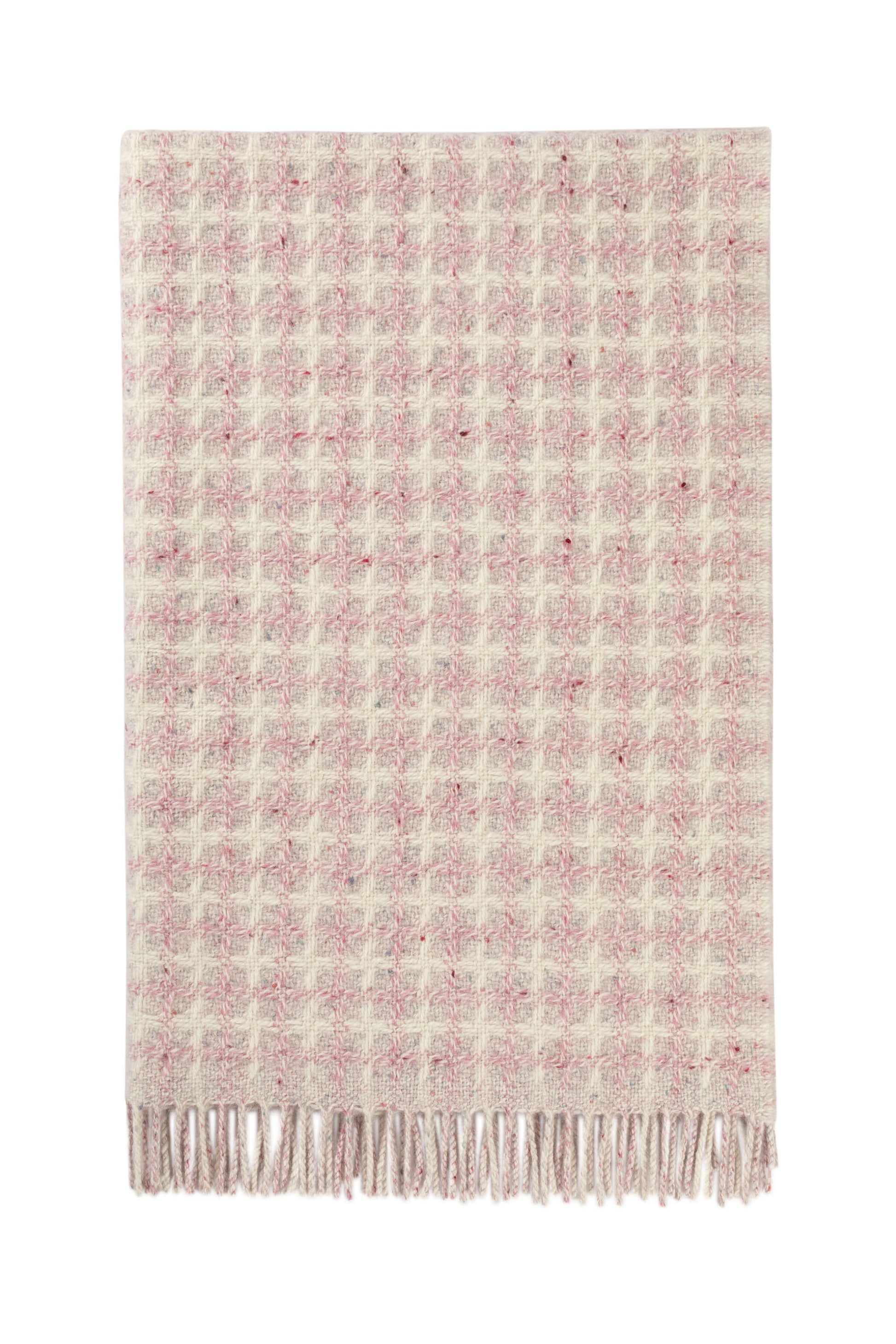 Johnstons of Elgin 2024 Baby Blanket Collection Pink Donegal Cashmere Baby Blanket WA001955RU7541ONE