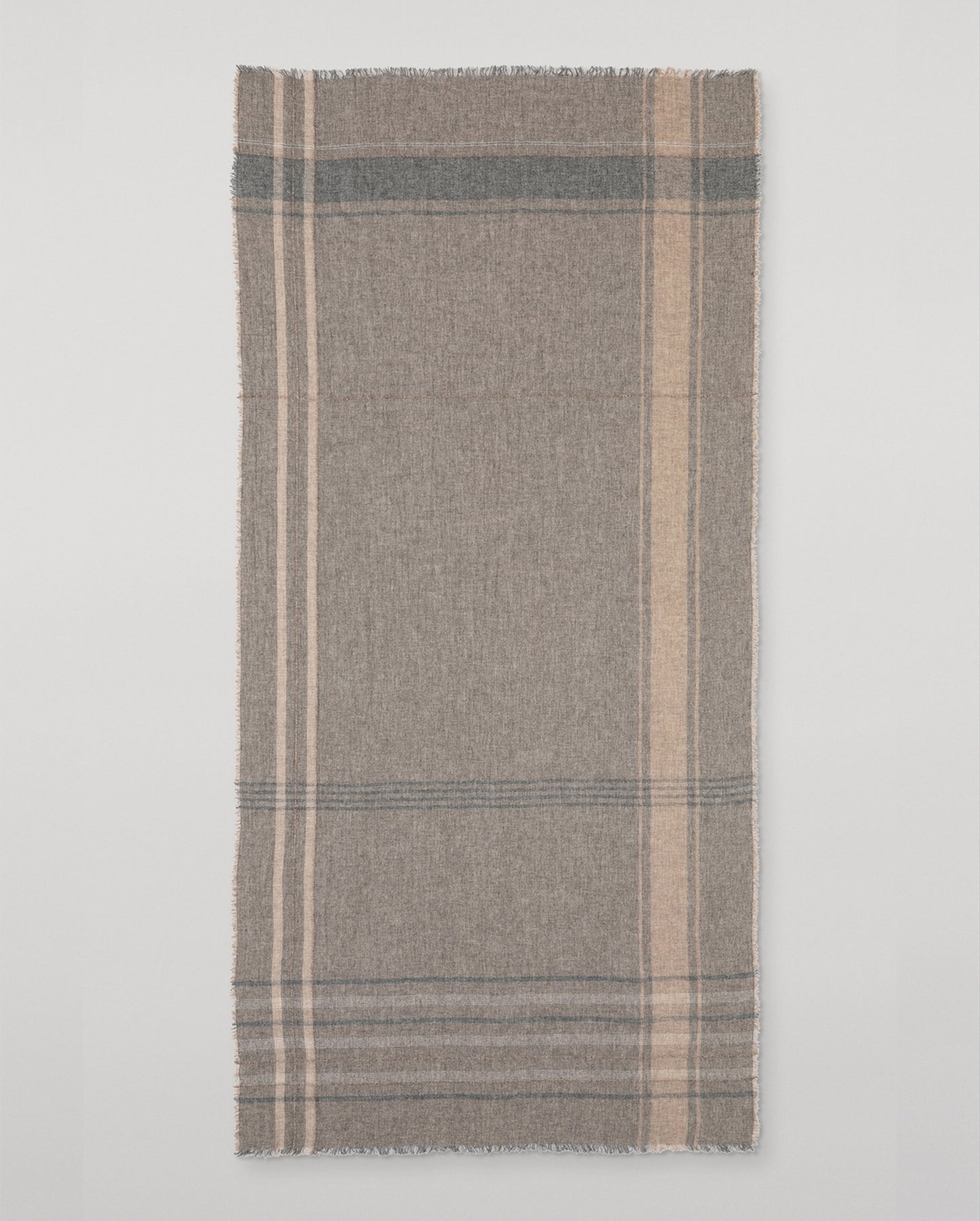 Gullane Natural Cashmere Stole
