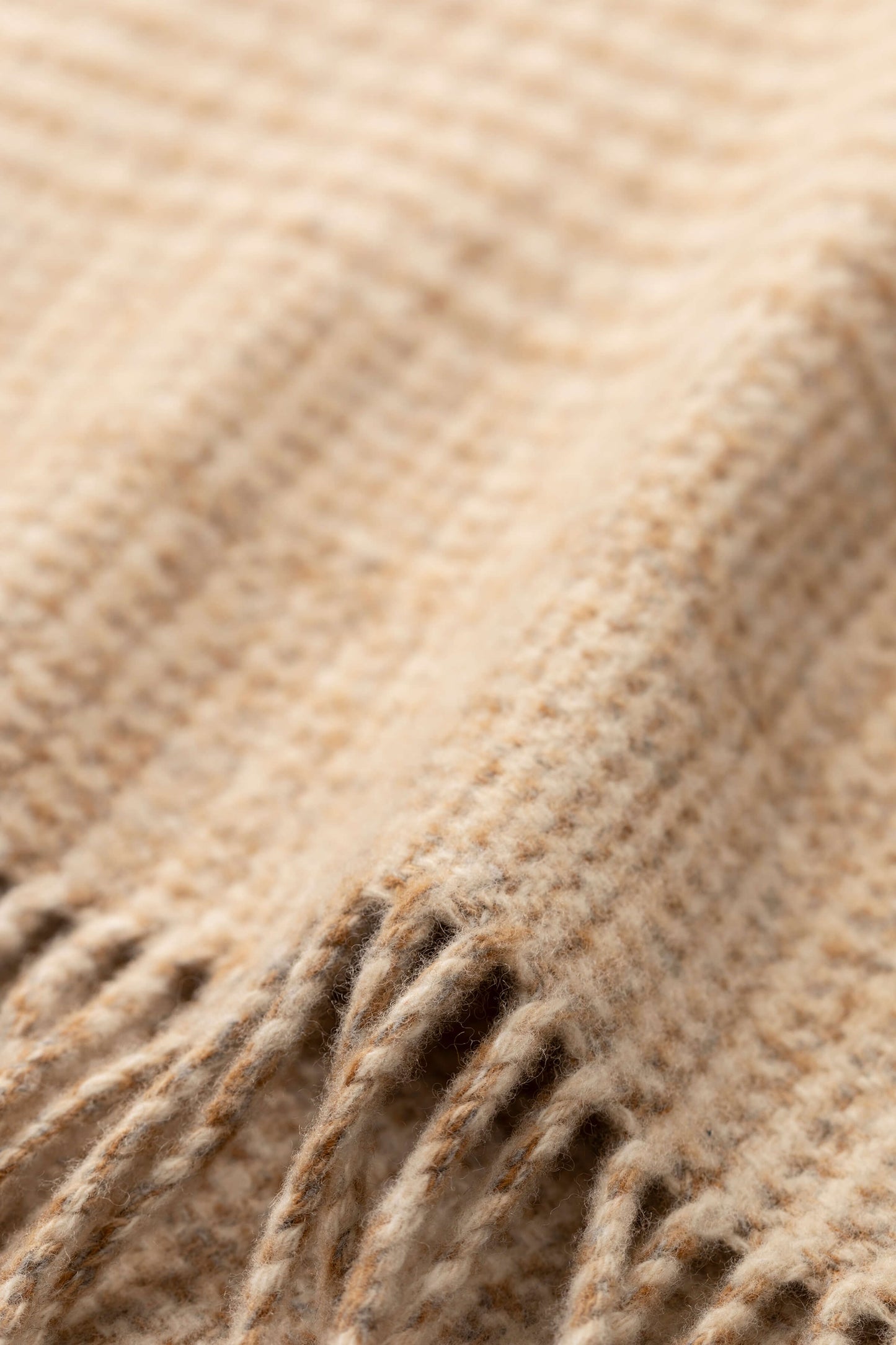 Johnstons of Elgin AW25 Woven Accessories Natural Tweed Glen Check Scarf WDC01923RU7651ONE