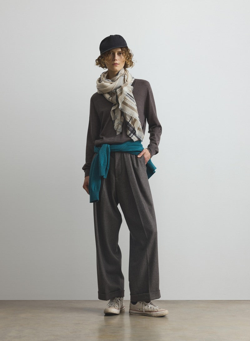 Helmina Natural Cashmere Scarf