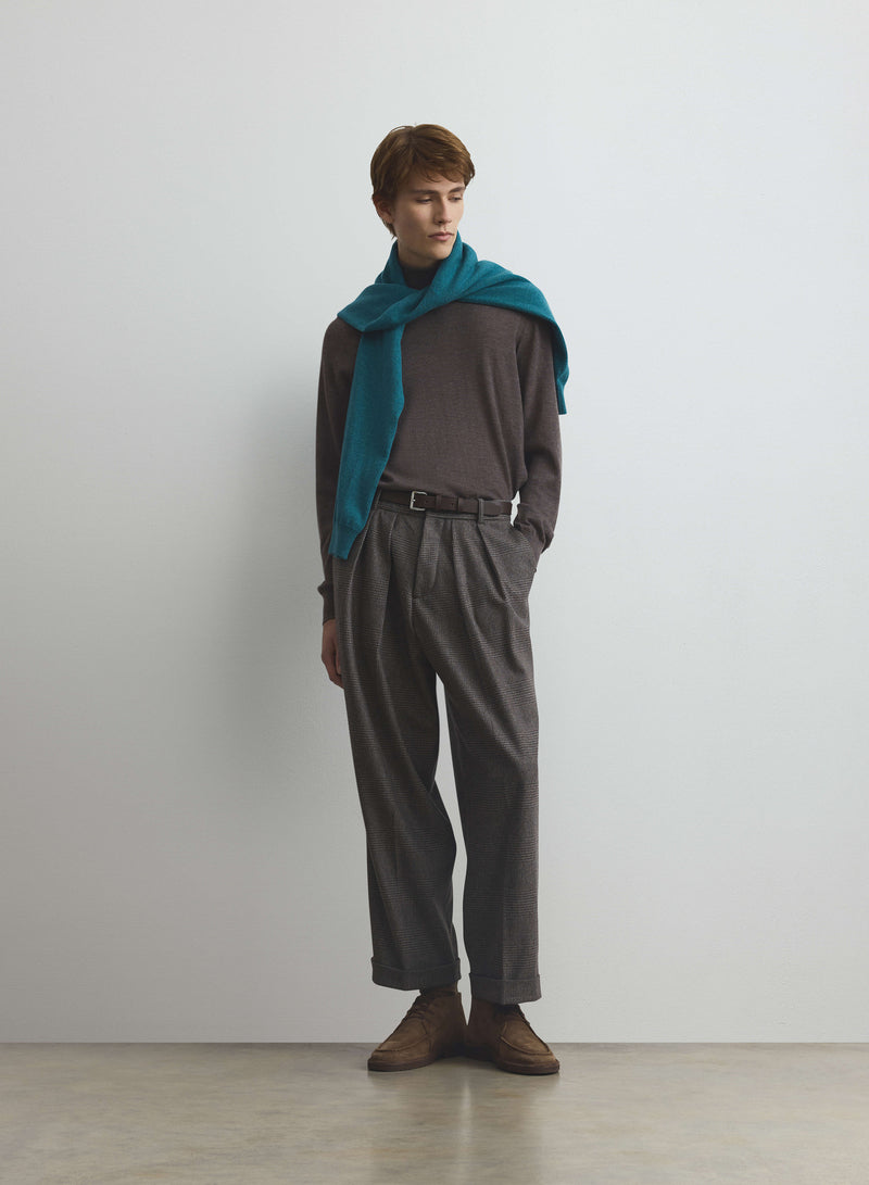 Reuben Green Cashmere Crew Jumper