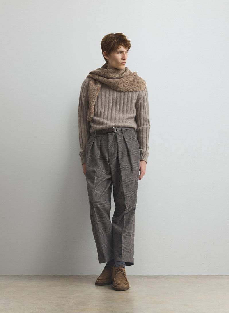 Peel Light Brown Cashmere Jumper