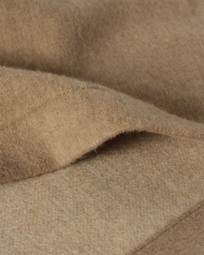 Johnstons of Elgin Made to order Cashmere Blanket available in 4 sizes in Otter & Natural  RU7621ONE