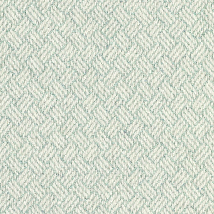 Johnstons of Elgin Fresco Texture Wool Linen Blend Fabric in Surf CB000828UA377112