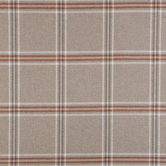 Johnstons of Elgin Strath Canaird Lambswool Fabric in Umber 550648899