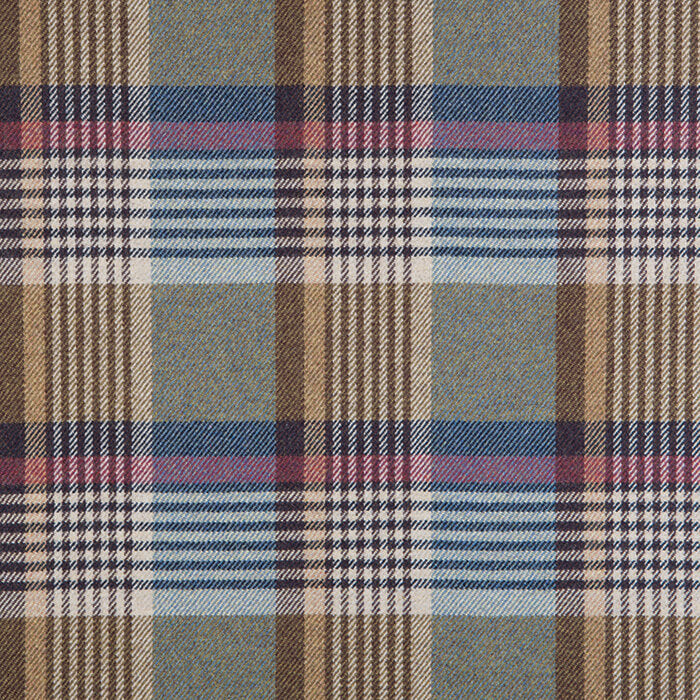 Johnstons of Elgin Glen Garry Lambswool Fabric in Olivine 550648877