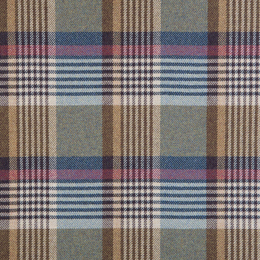 Johnstons of Elgin Glen Garry Lambswool Fabric in Olivine 550648877