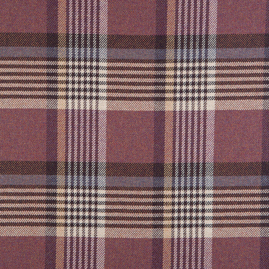 Johnstons of Elgin Glen Garry Lambswool Fabric in Tayberry 550648878