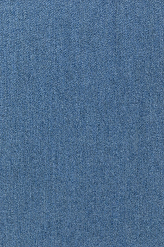 Tivoli Mélange Sateen Merino Wool Fabric in Jeans CD000526 UG321617