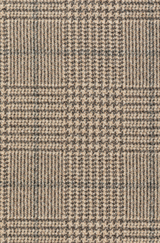 Wool Tweed Glen Check Dunlin | Home Furnishings by Johnstons of Elgin  CD000730 UB439012