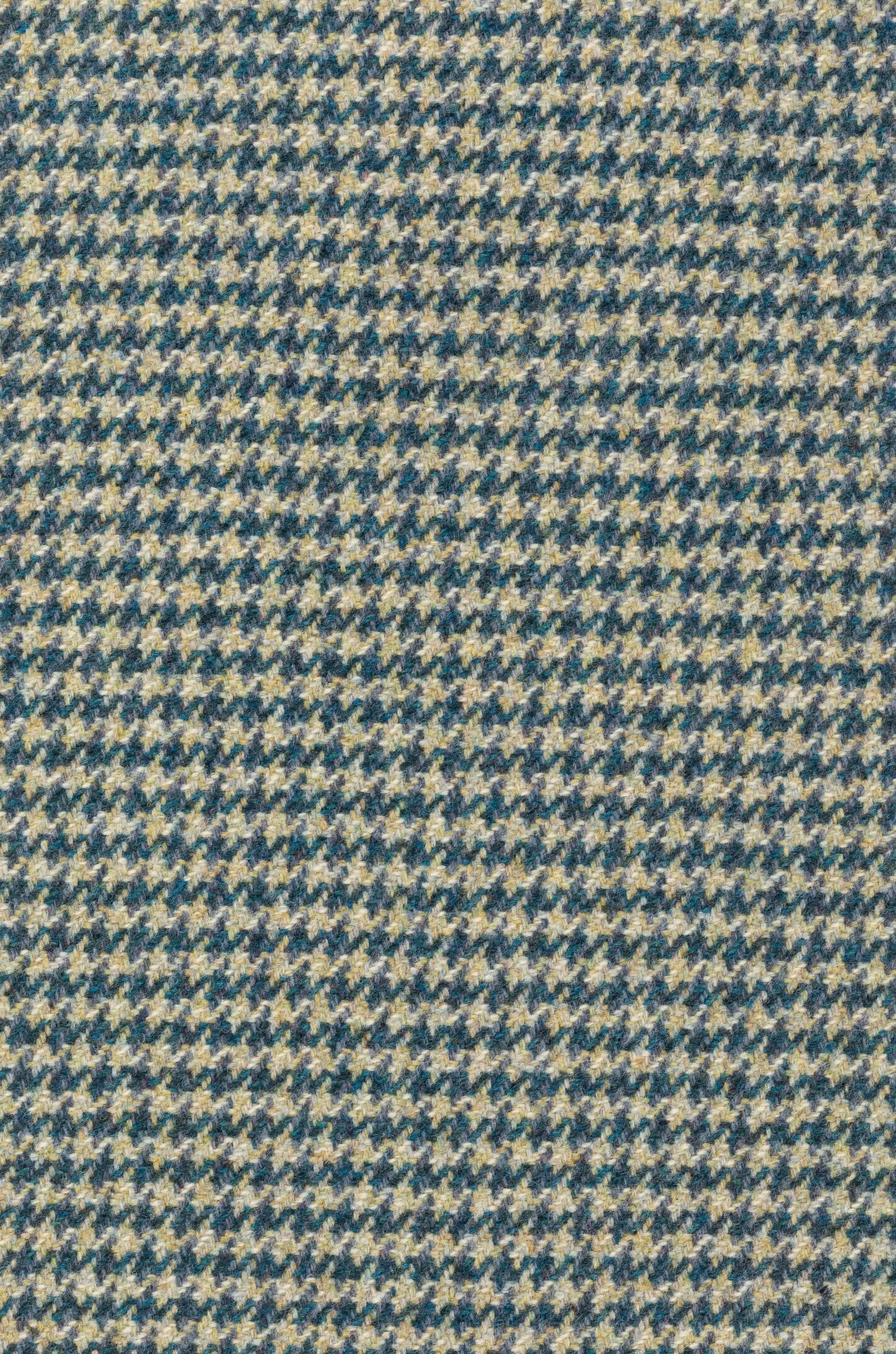 Wool Tweed Houndstooth Lovat | Home Furnishings by Johnstons of Elgin CD000730 UM439337