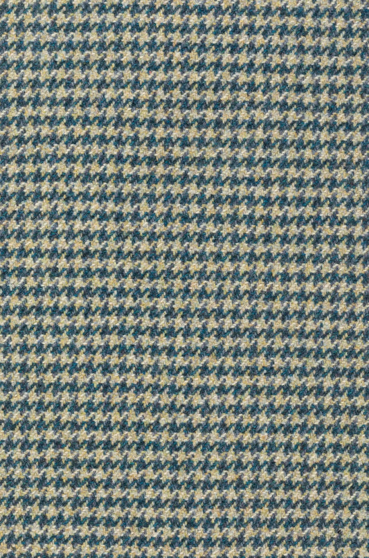 Wool Tweed Houndstooth Lovat | Home Furnishings by Johnstons of Elgin CD000730 UM439337