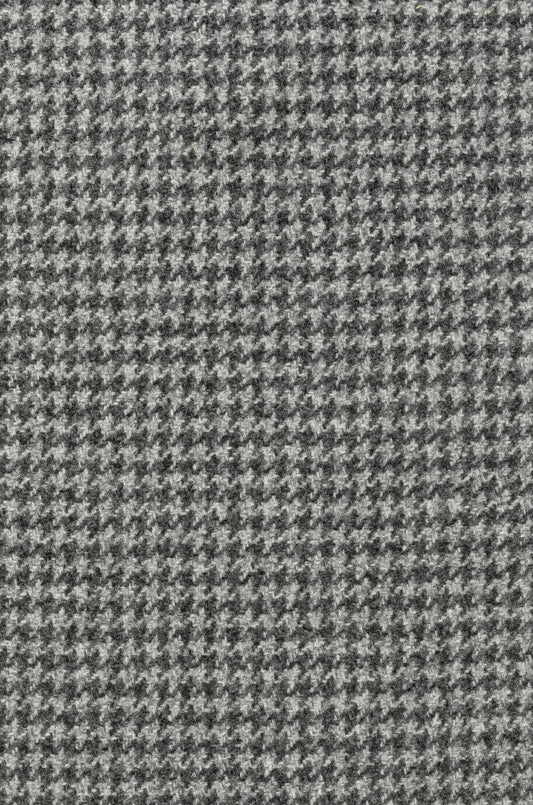 Wool Tweed Houndstooth Thunder | Home Furnishings by Johnstons of Elgin  CD000730 UW439358