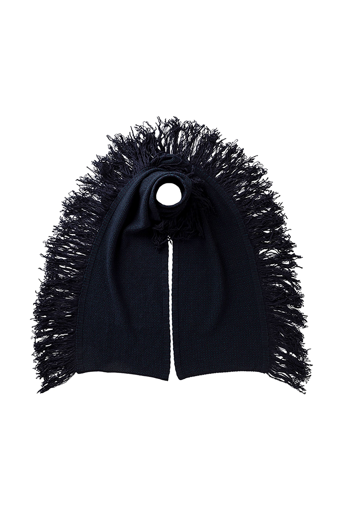 Johnstons of Elgin green and navy fringed cashmere scarf HAA03529Q25309ONE