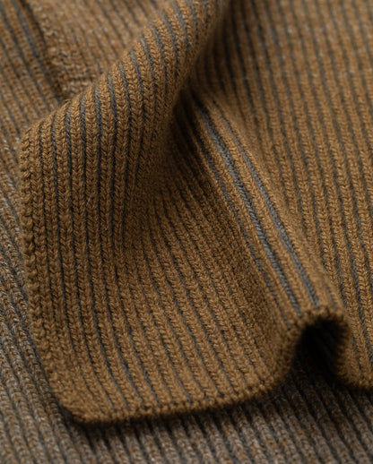 JOHNSTONS OF ELGIN CASHMERE RIBBED OMBRE PIONEER SCARF GREY 100% CASHMERE HAA03641Q26255ONE