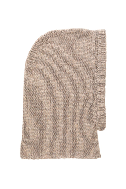 Johnstons of Elgin AW24 Knitted Accessory Ash Luxe Cashmere Snood Hood HAB03405HB4334ONE