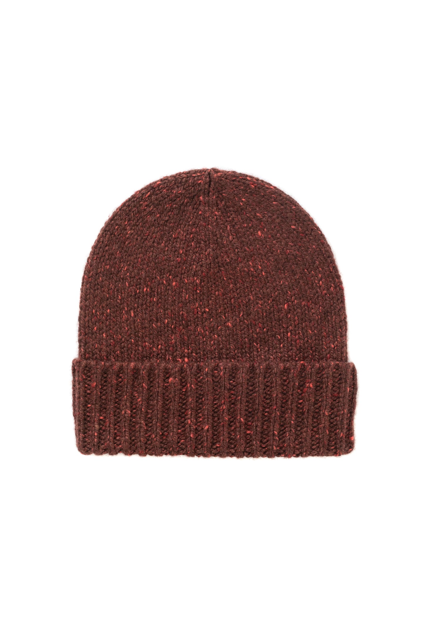 Johnstons of Elgin AW24 Knitted Accessory Russet Donegal Cashmere Beanie AW24GIFTSET9A