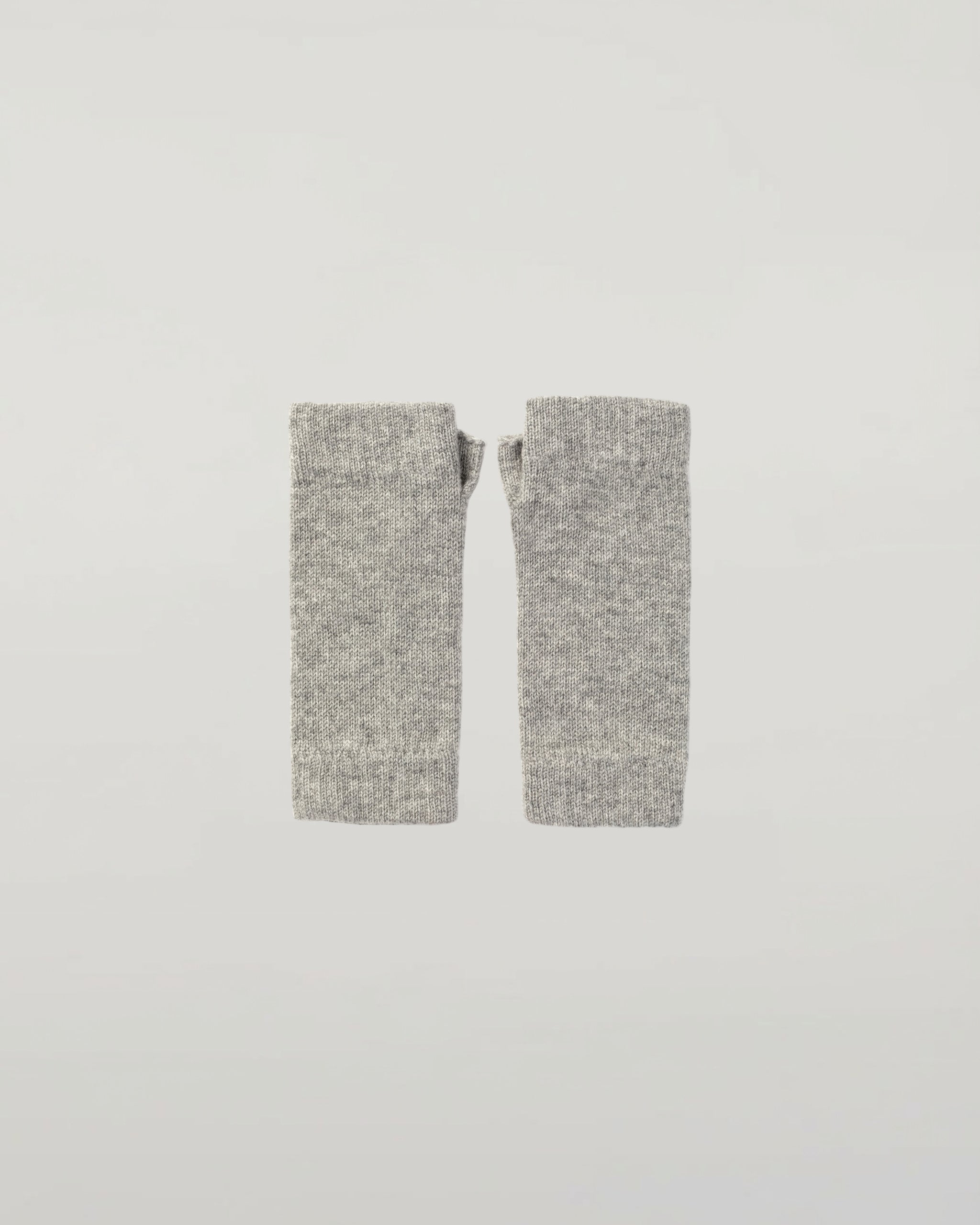 Light Grey Cashmere Wrist Warmers