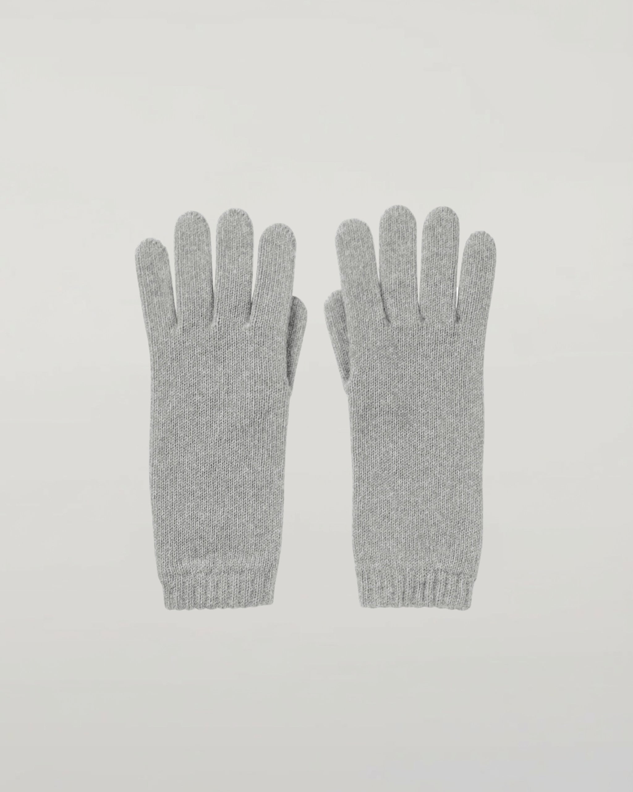 Cashmere Light Grey Gloves
