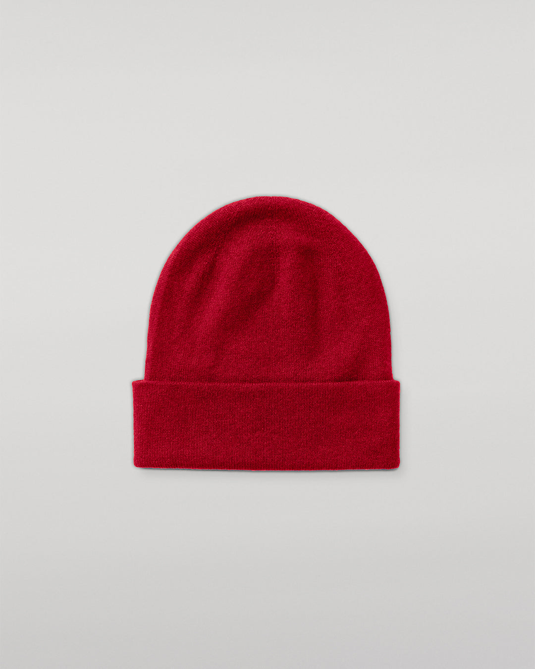 JOHNSTONS OF ELGIN BRAEMAR BEANIE RED 100% CASHMERE HAE02655SE5325ONE
