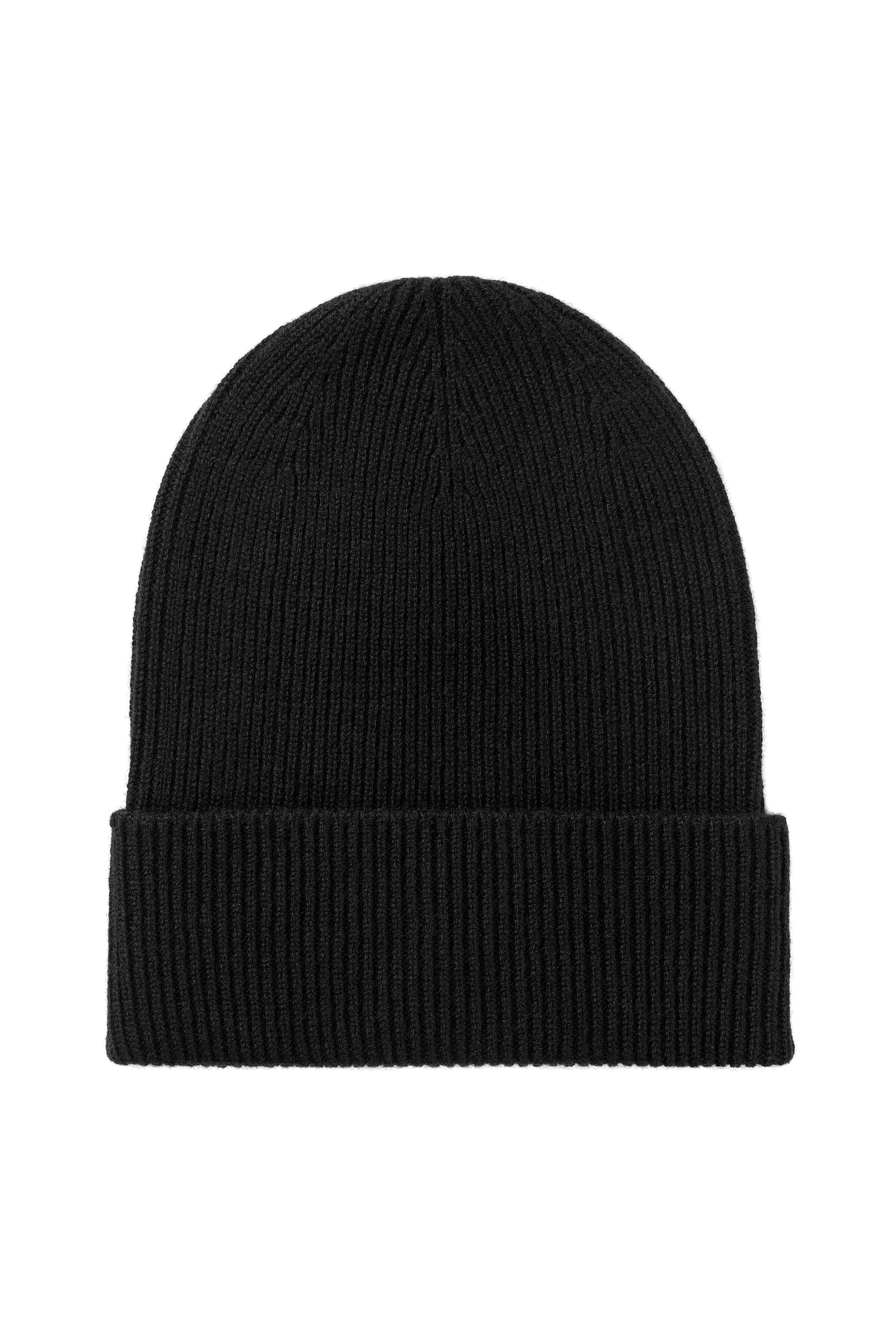 帽子 Johnstons of Elgin 100% CASHMERE<No.079> Dark Navy Slouchy Ribbed Beanie | Cashmere Accessories – Johnstons