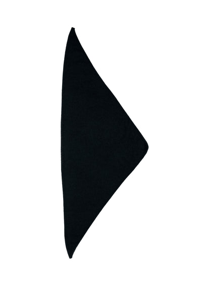 JOHNSTONS OF ELGIN REEL BANDANA BLACK 100% CASHMERE HAE03430SA7210ONE