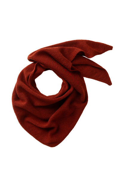 Johnstons of Elgin Red cashmere neck tie HAE03430SG4463ONE