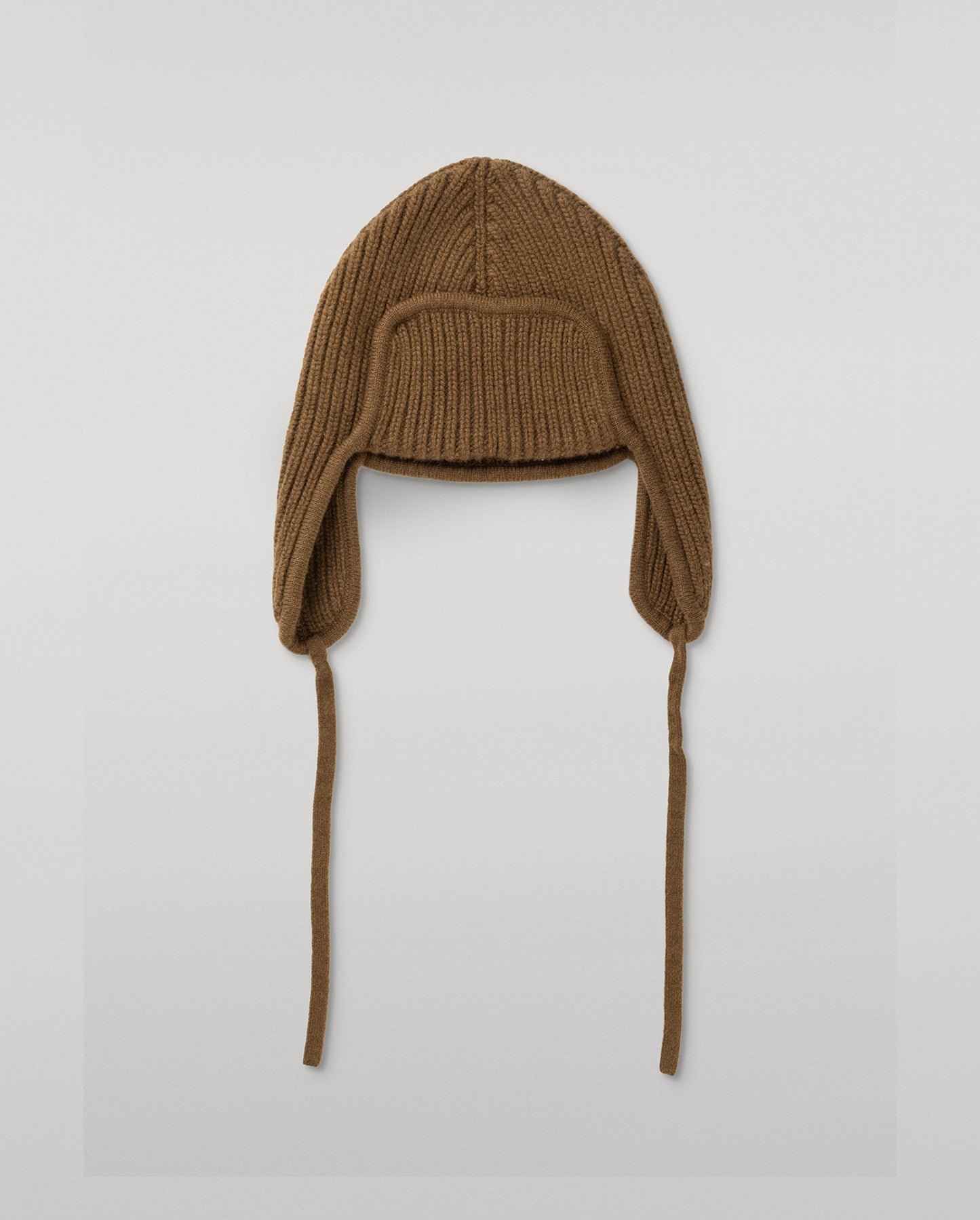 JOHNSTONS OF ELGIN CASHMERE RIBBED DEER STALKER BEANIE GREEN 100% CASHMERE HAT03646Q26299ONE
