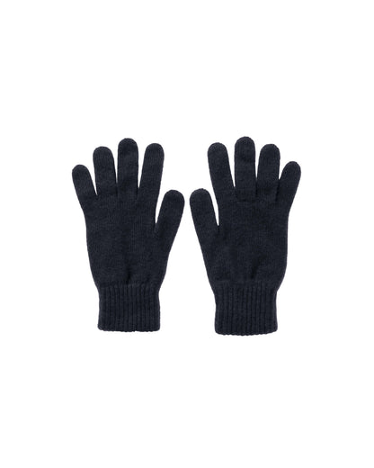 Johnstons of Elgin Men's Navy Cashmere Gloves 365GIFTSET6D