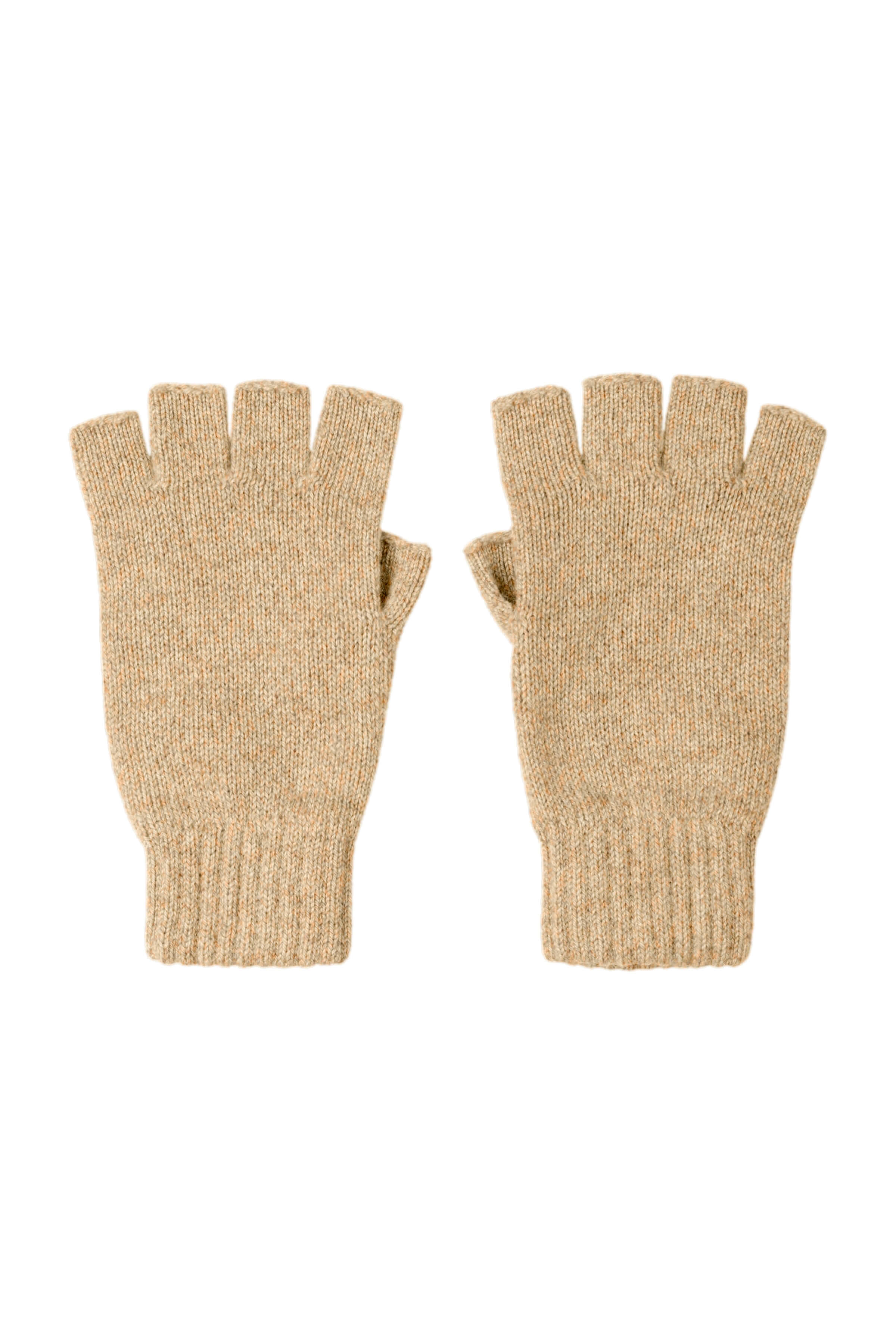 Oatmeal Women's Fingerless Gloves Cashmere – Johnstons of Elgin