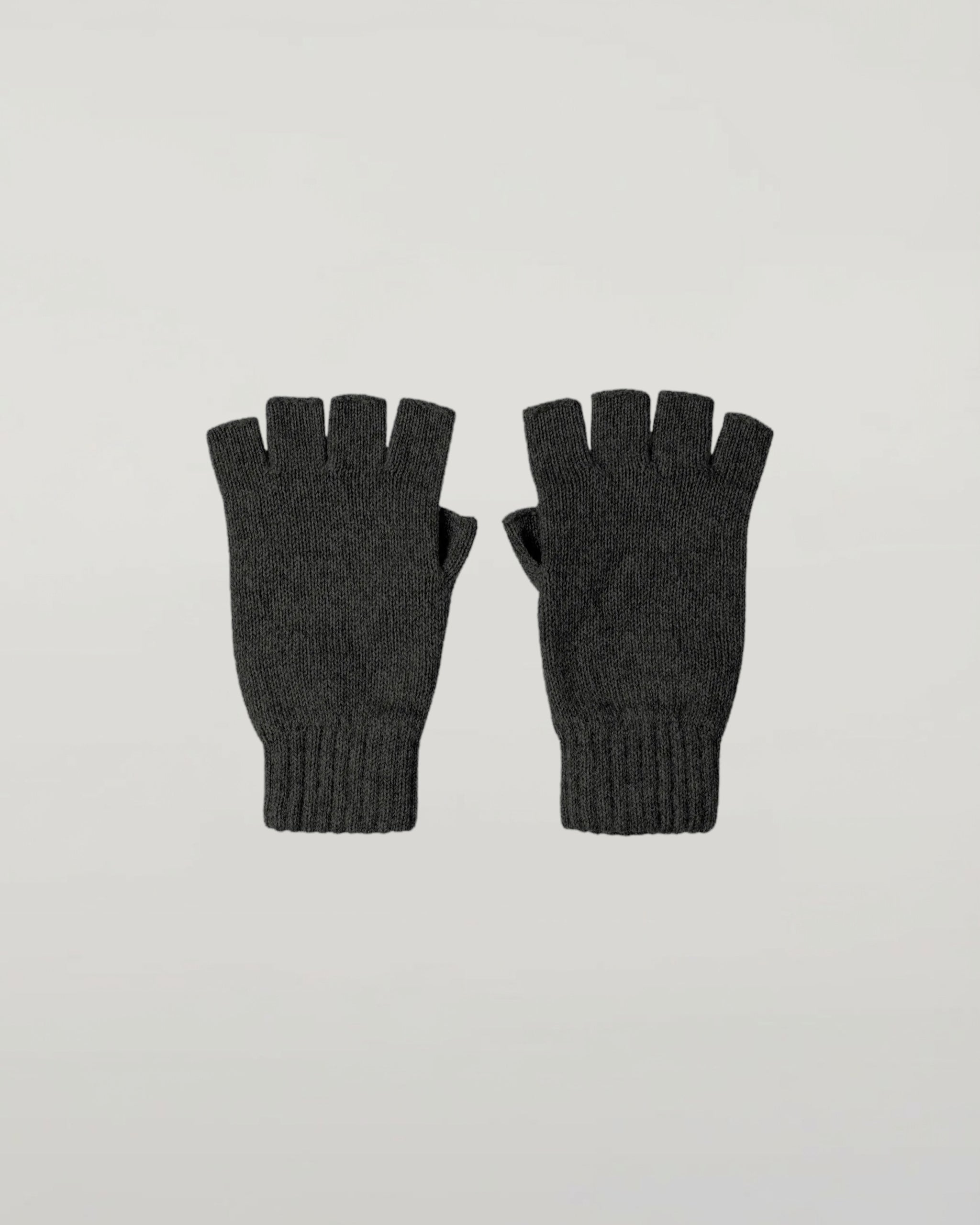 Fingerless Mid Cashmere Gloves