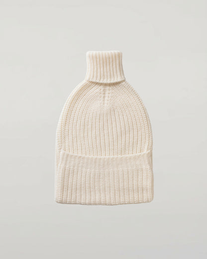 JOHNSTONS OF ELGIN HOT WATER BOTTLE COVER IN 100% CASHMERE IN WHITE PA000062SA0606ONE