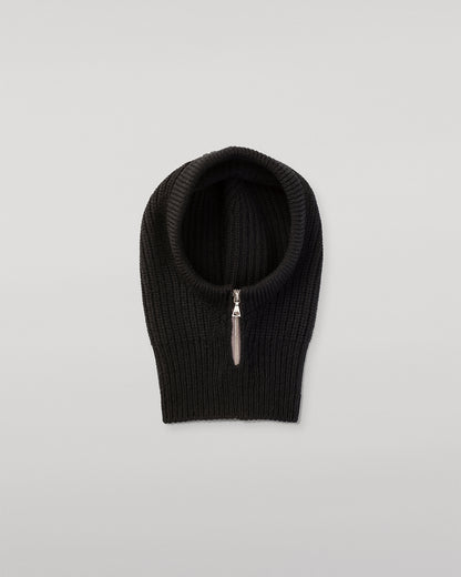 JOHNSTONS OF ELGIN NEVIS HOOD BLACK 100% CASHMERE HAY03615Q26168ONE