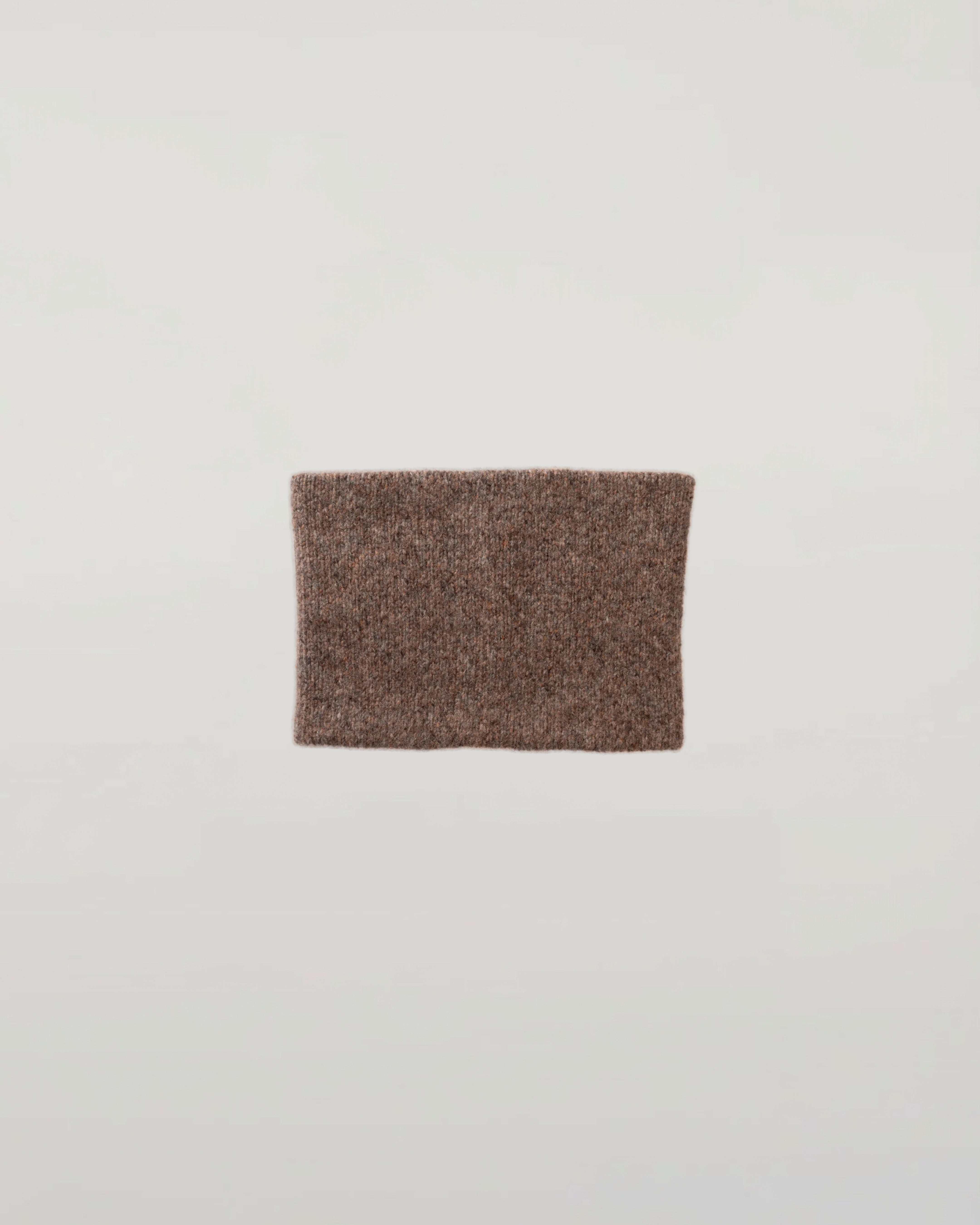 Molasses Mix Cashmere Bouclé Snood | Cashmere Scarves | Johnstons