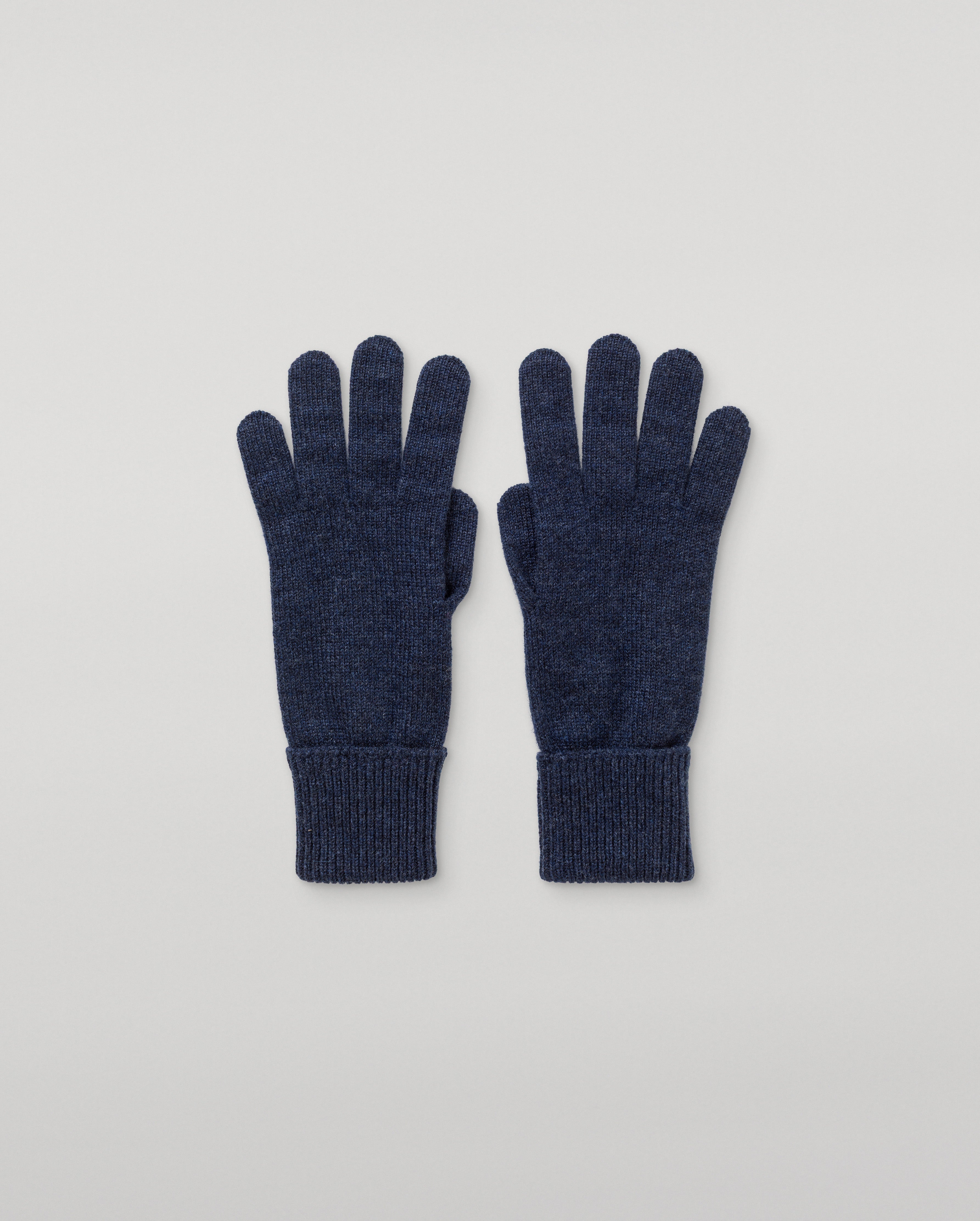 Johnstons of Elgin カシミヤ手袋 ネイビー カシミア手袋 – Johnstons of Elgin