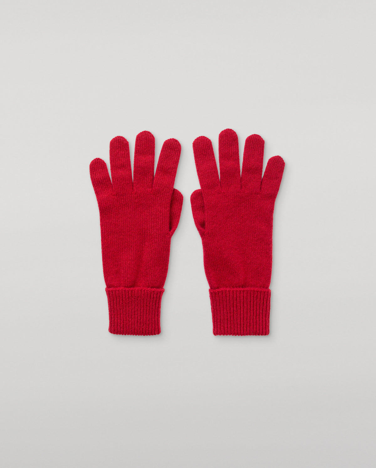 Turnback Cuff Cashmere Gloves