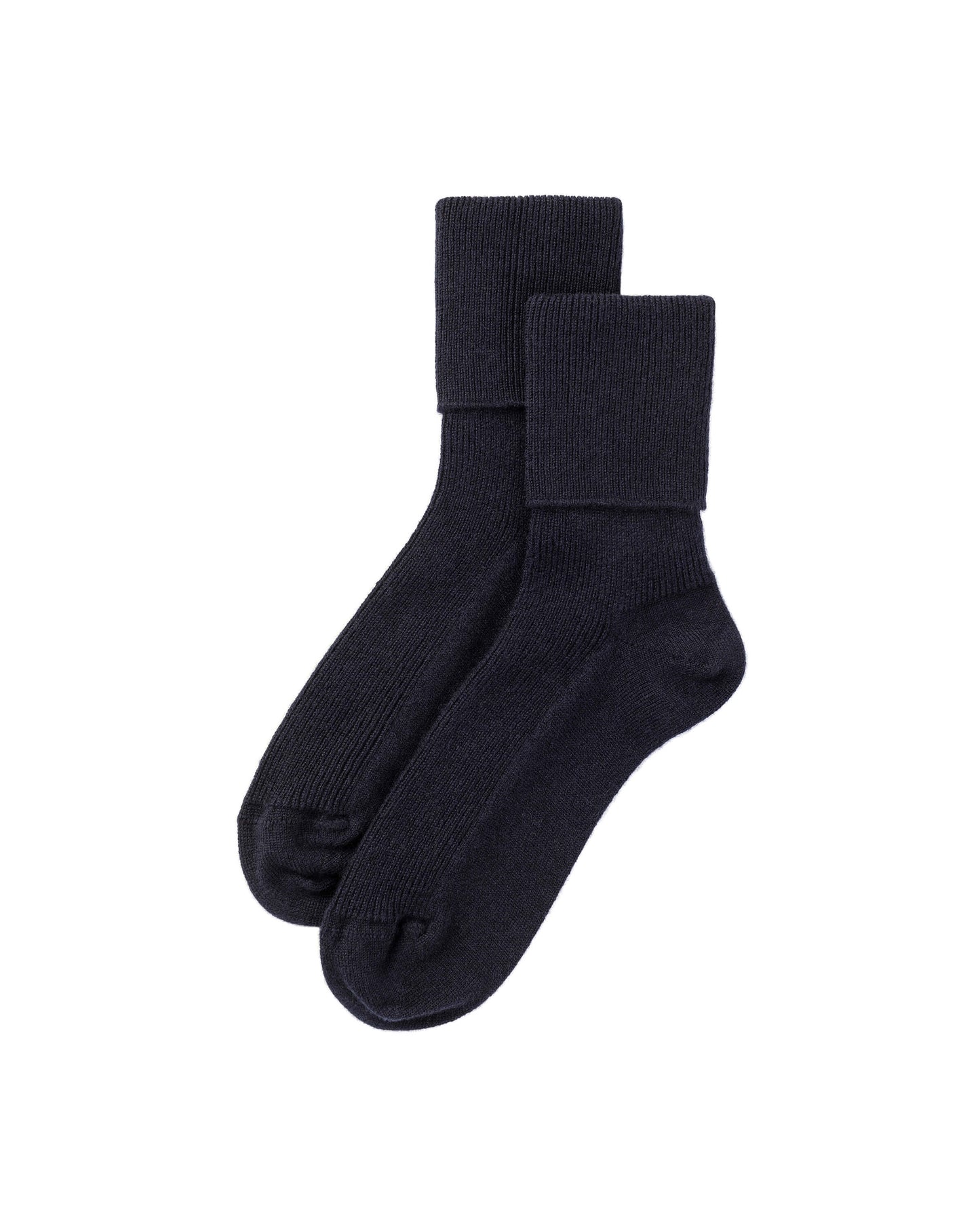 Johnstons of Elgin Women's Dark navy Cashmere Socks HBN00007SD7666ONE