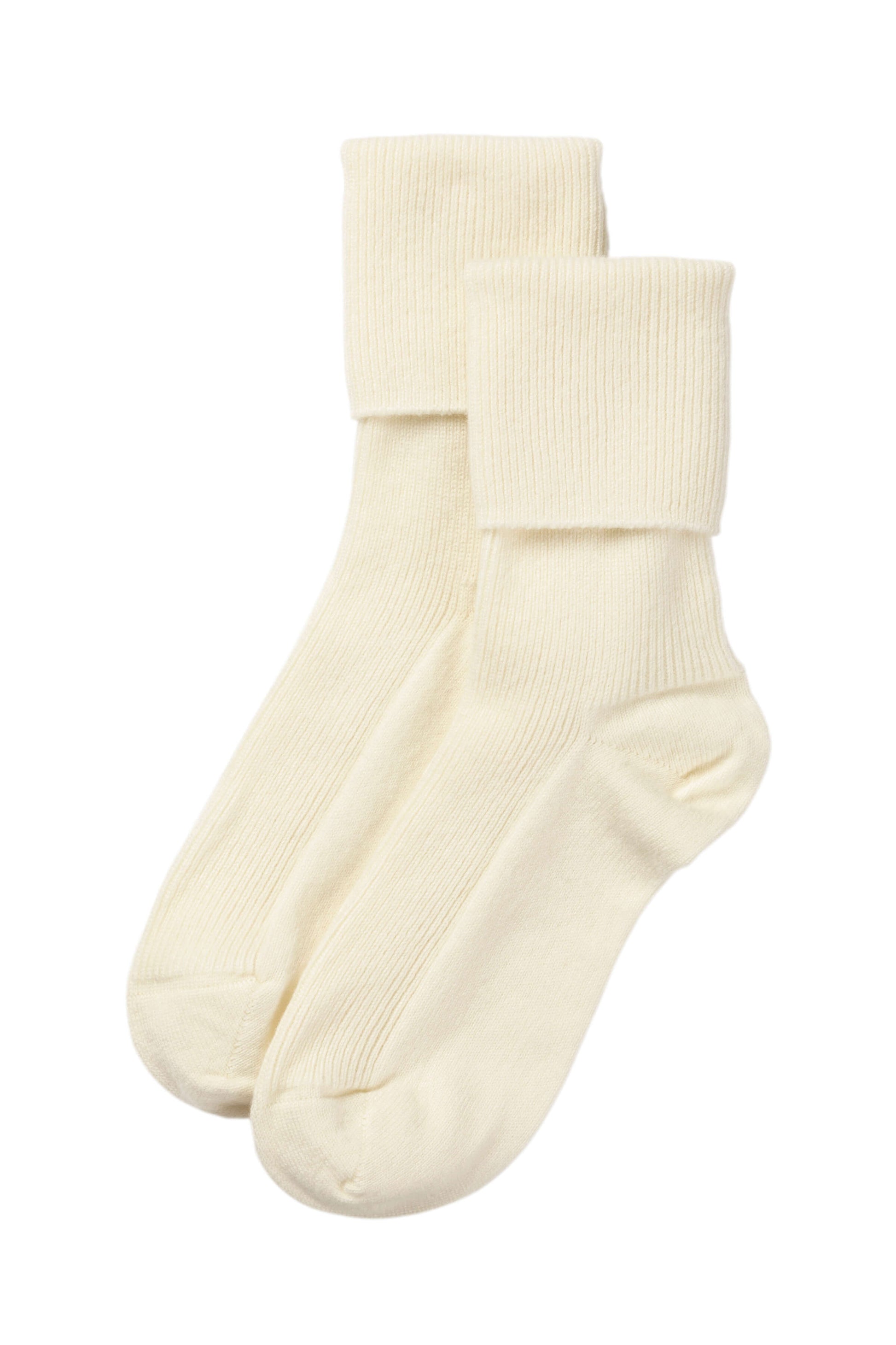 Johnstons of Elgin AW24 Knitted Accessory Luna Women's Cashmere Socks HBN00007SA1911ONE