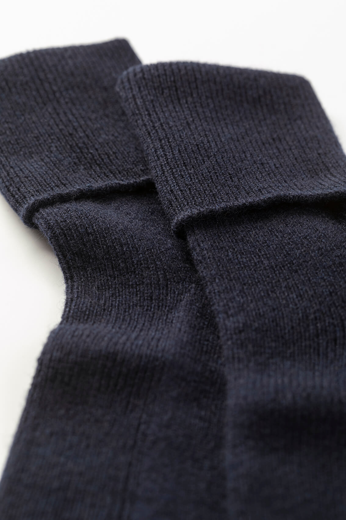 Johnstons of Elgin Knitted Accessories Dark Navy Women's Navy Cashmere Socks HBN00007SD7286ONE