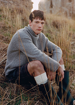 ロイヤル・スチュワート・タータン カシミヤ・マフラー｜カシミヤ小物